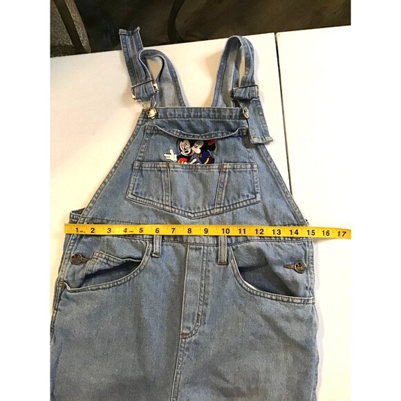 MICKEY'S STUFF- KIDS LIGHT WASH DENIUM OVERALL PANTS 100% COTTON SIZE 12 - Picture 5 of 7